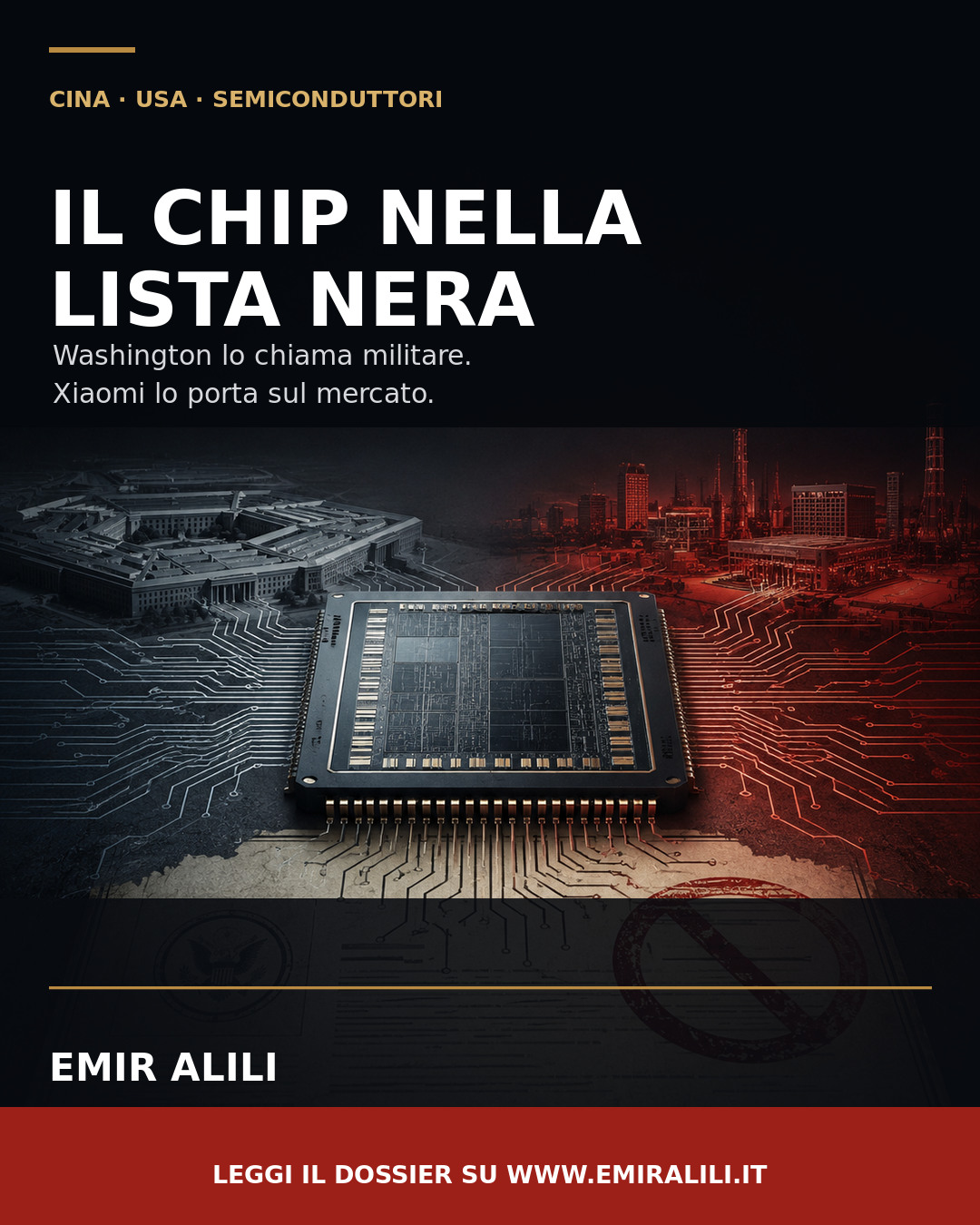 Copertina del dossier Il chip nella lista nera