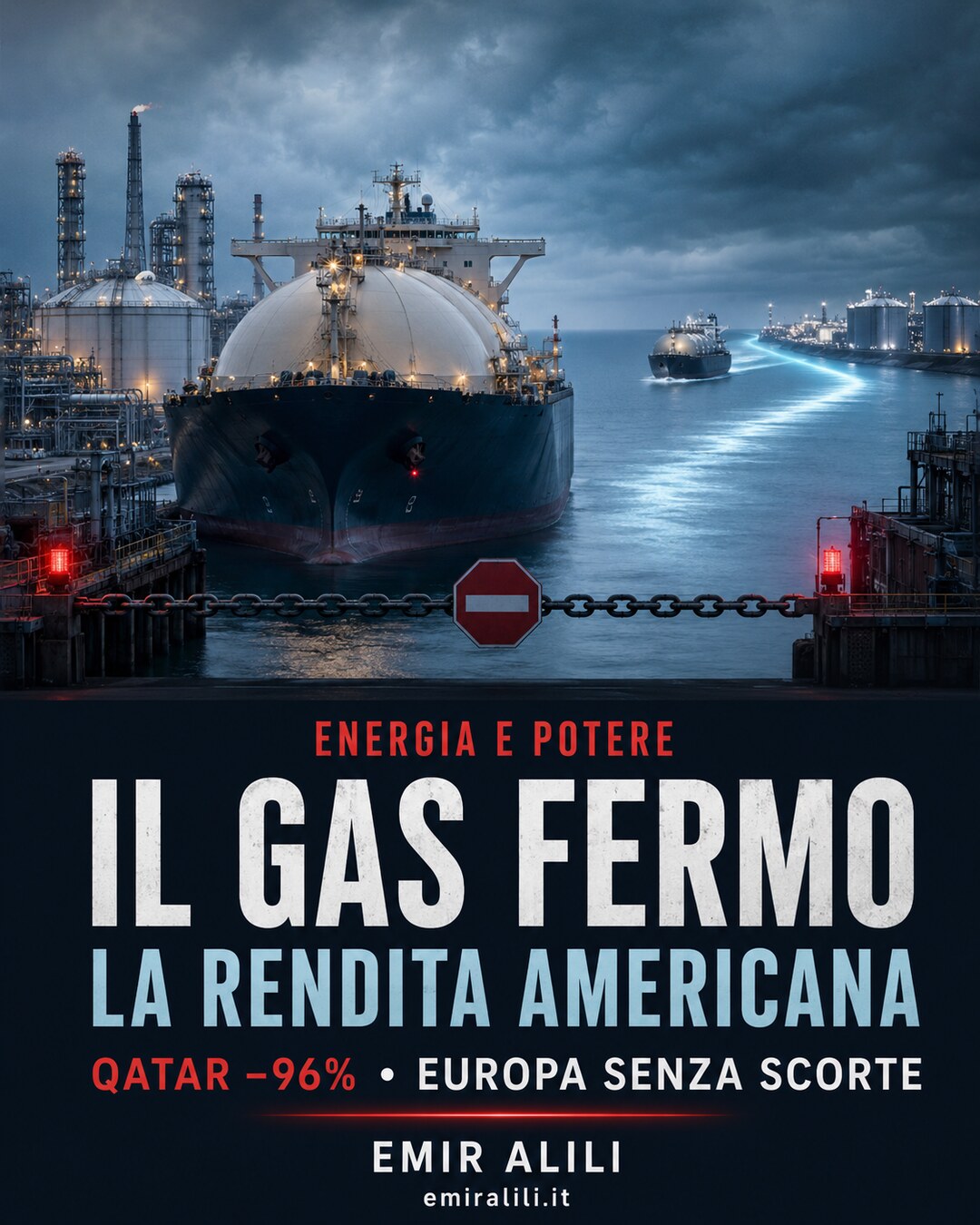 Copertina del dossier Il gas fermo, la rendita americana