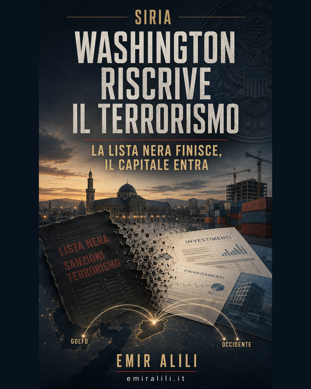 Copertina del dossier Washington riscrive il terrorismo