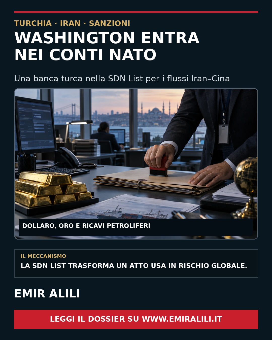 Copertina del dossier Washington entra nei conti della NATO
