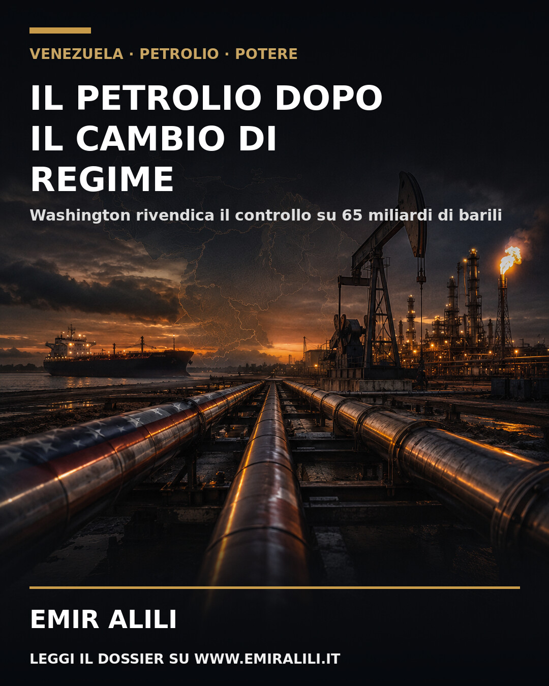 Copertina del dossier Il petrolio dopo il cambio di regime